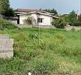 زمین ۶۰۰ متری بافت با انشعابات کامل